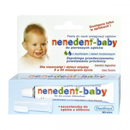 NENEDENT BABY, pasta do zębów dla dzieci + szczoteczka