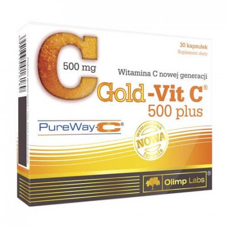 OLIMP Gold-Vit C 500 Plus Pure Way 30 kapsułek