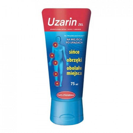 UZARIN Ĺťel n/urazy,siniaki,opuchliznÄ 75ml