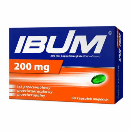 Ibum Ibuprofen 0,2 g 30 kaps.(2x15)