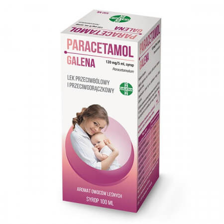 Paracetamol Galena syrop 0,12 g/5ml 100 ml