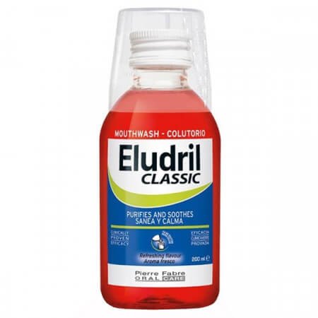 Eludril Classic, płyn, do płukania jamy ustnej, 500 ml