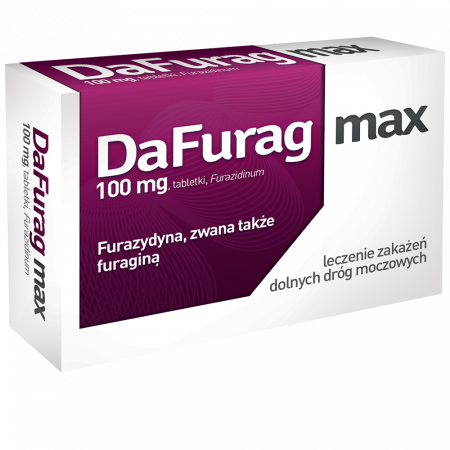 Dafurag max Furagina 100mg 30 tabletek